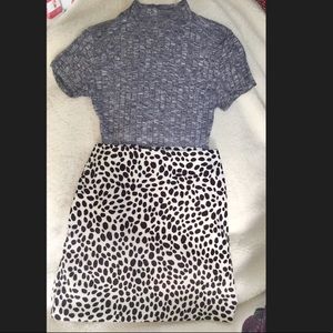 COPY - MP/C by MinkPink Cow Print Skirt